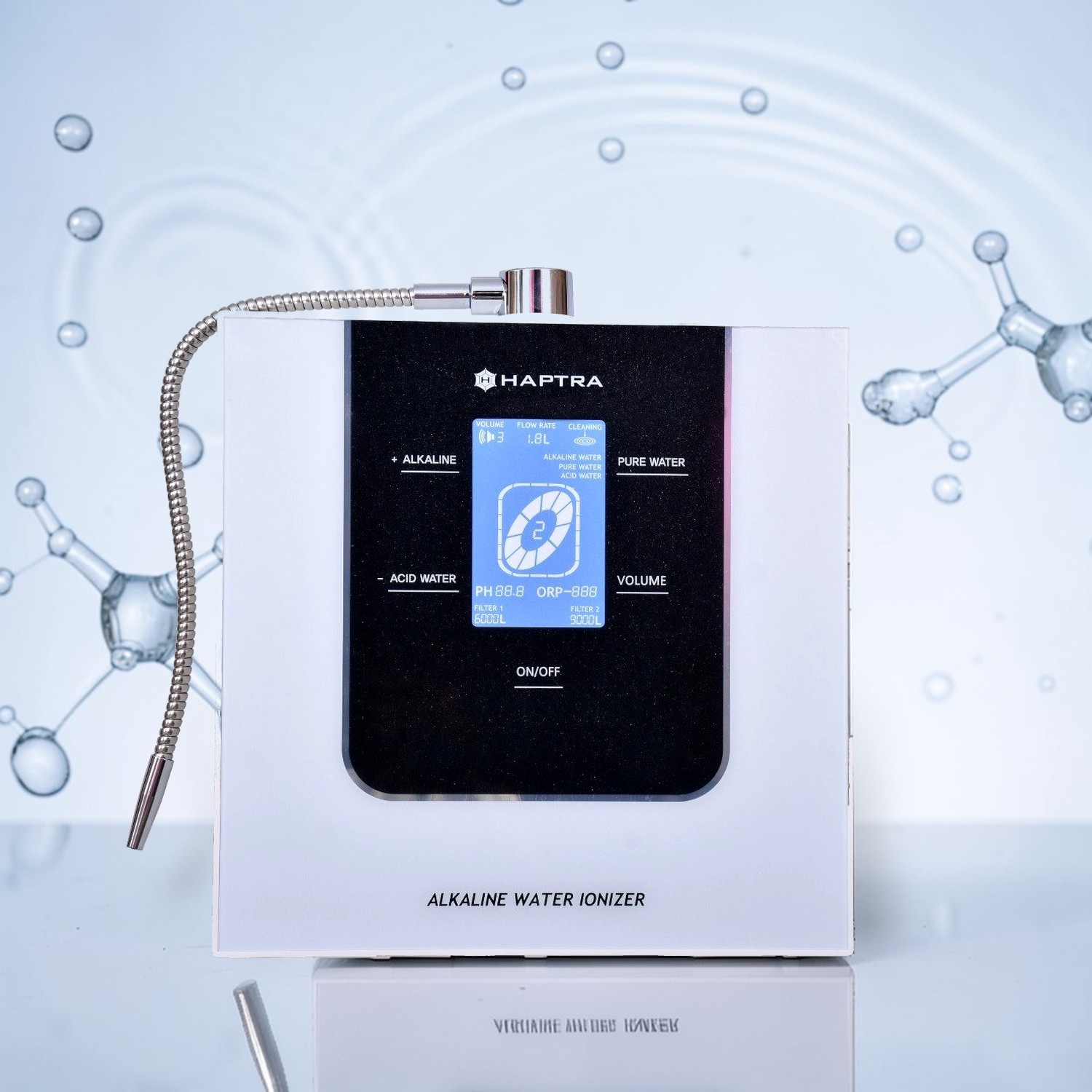 Alkaline water Ionizer from Haptra